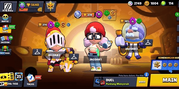 Gambar Product Account Brawl Stars High Trofi Spek Gagah