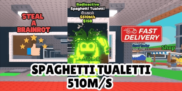 Gambar Product Radioactive Spaghetti Tualetti