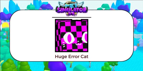 Gambar Product Huge Error Cat