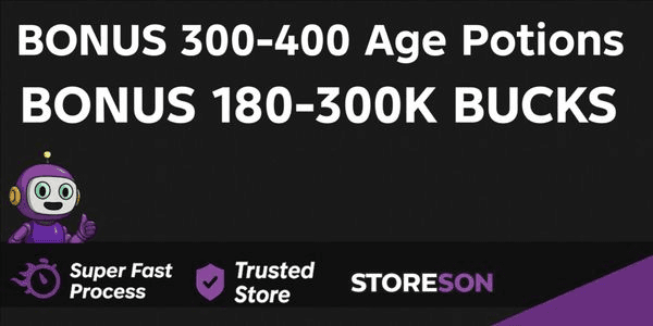 Gambar Product Akun Adopt Me (Bonus Age Potions + Bonus Bucks)