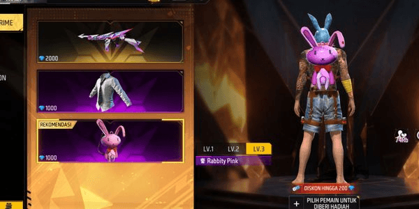 Gambar Product Gift Tas Kelinci pink (Rabbity Pink)