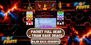 PACKET GET RACE DRACO FULL GEAR + TRAIN