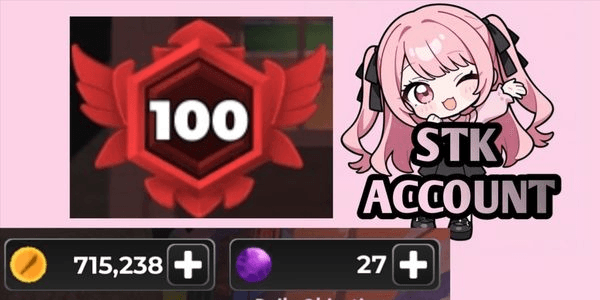 Gambar Product Survive the Killer Account 715K+ Coin Lv 100