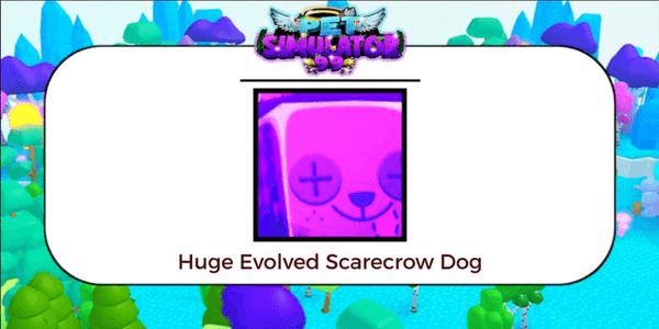 Gambar Product Huge Evolved Scarecrow Dog
