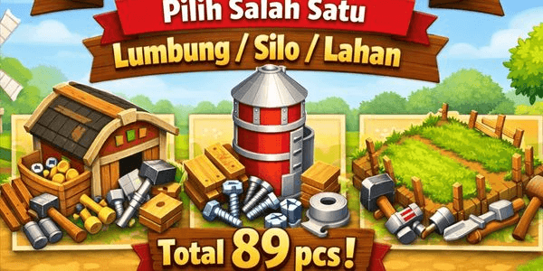 Gambar Product Lumbung/Silo/Lahan 89Pcs