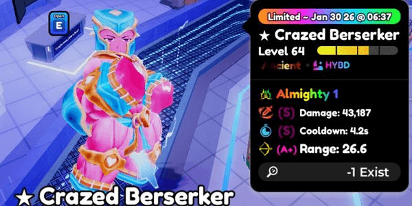 Gambar Product Crazed Berserker (Evo) Almighty