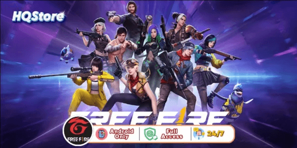 New Fresh Account | Full Access | Original Email | Instant Delivery | Safe & 100% Trusted - Free Fire