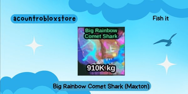 Gambar Product Big Rainbow Comet Shark