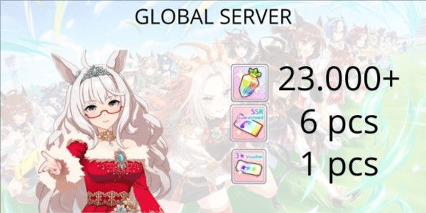 [Global] Compte starter Biwa Hayahide (Christmas) - Uma musume Pretty Derby
