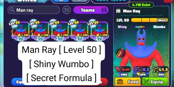 Gambar Product Man Ray (Shiny Wumbo)