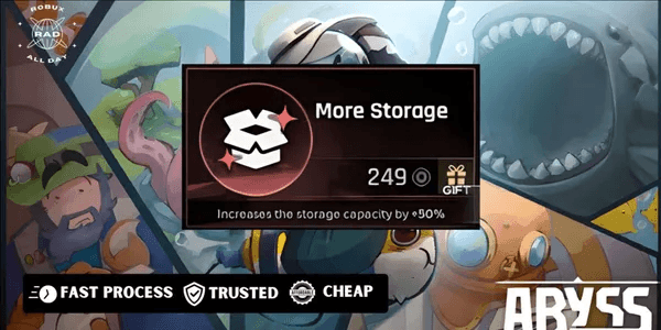 More Storage