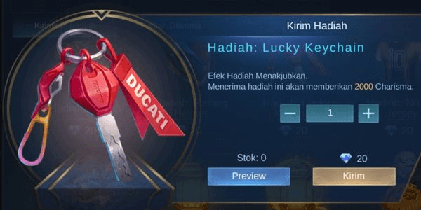 Gambar Product Lucky Keychain