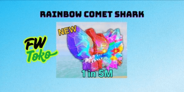 Gambar Product Rainbow Comet Shark
