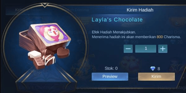 Gambar Product Layla's Chocolate