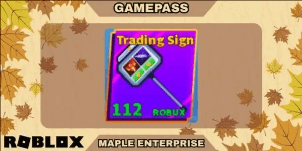 Trading Sign