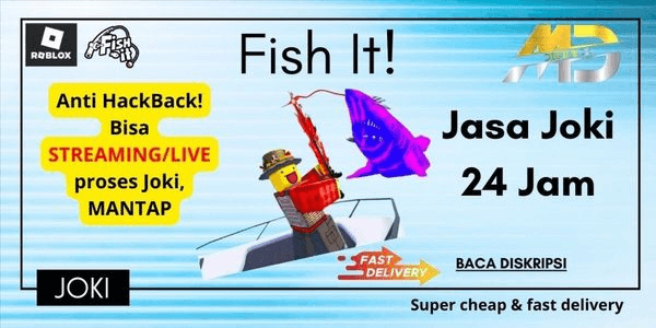 Gambar Product Joki AFK Fishing Fish It! 24 Jam