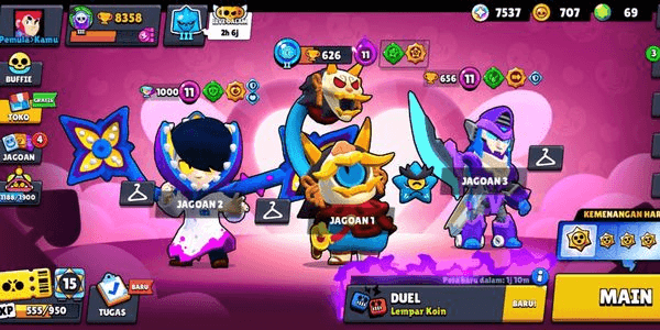 Gambar Product Account Brawl Stars High Trophy Spek Gagah