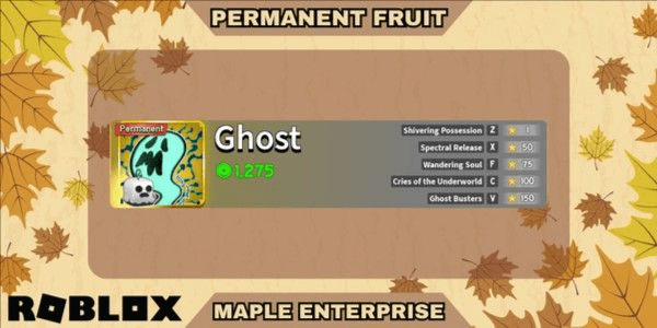 Gambar Product Ghost (Permanent)