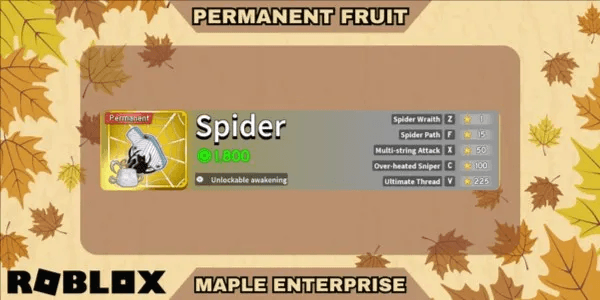 Spider (Permanent)