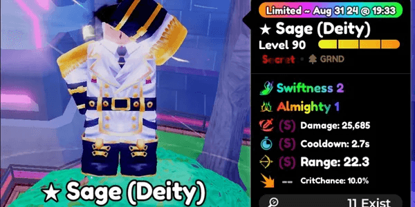 Sage (Deity) (EVO) Almighty