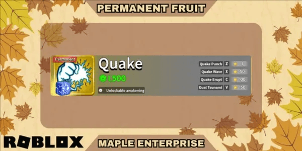 Quake (Permanent)