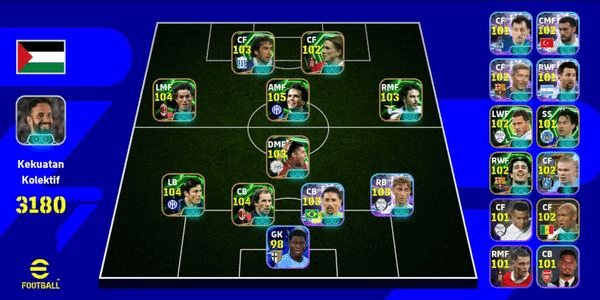 Gambar Product eFootball EPIC Account 3100+ Strength - Cheap & Guaranteed