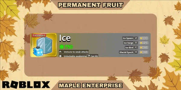 Ice (Permanent)