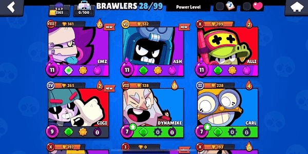 Gambar Product Brawl Stars Max Account 3 CHEAPEST