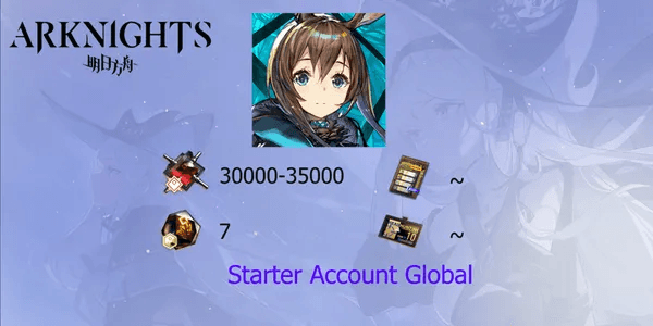 Reroll Account Arknights [Global]#2