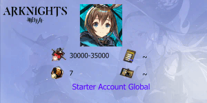 Reroll Account Arknights [Global]#2