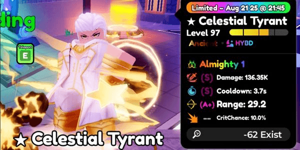 Gambar Product Celestial Tyrant (EVO) Almighty