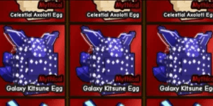 galaxy kitsune eggs - catch and tame!