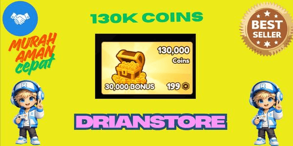 Gambar Product 130,000 Coins