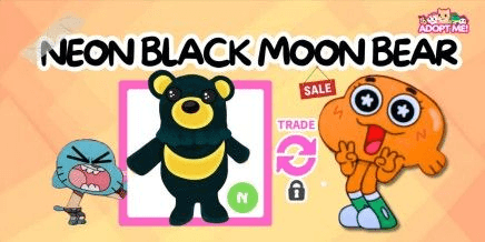 Gambar Product Black Moon Bear N / Black Moon Bear Neon