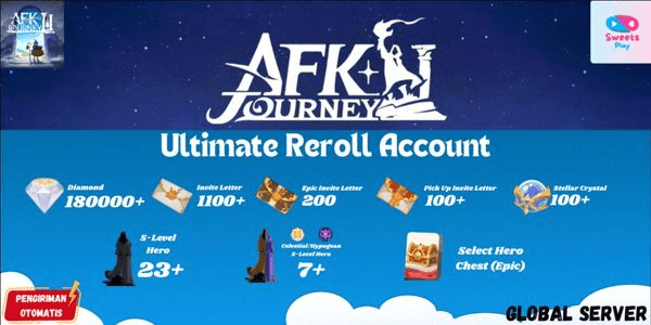 Gambar Product [GLOBAL] Afk Journey Ultimate Starter Reroll Account