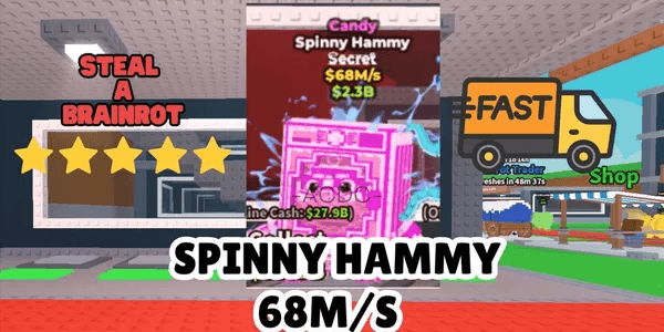 Candy Spinny Hammy