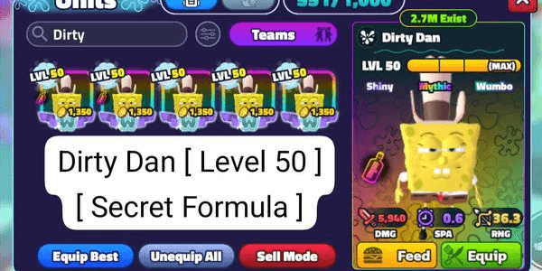 Gambar Product Dirty Dan (Shiny Wumbo)