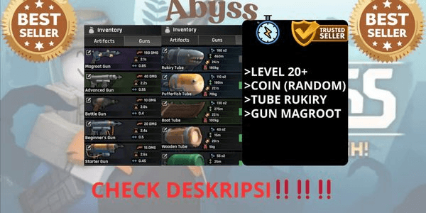 Gambar Product Akun Abyss:Level 20+