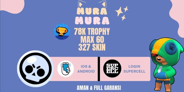 Gambar Product BRAWL STARS AMAN & FULL GARANSI | UBAH EMAIL