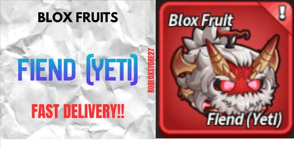 Gambar Product Fiend (yeti)