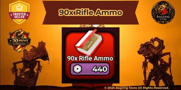 Gambar Product 90x Rifle Ammo