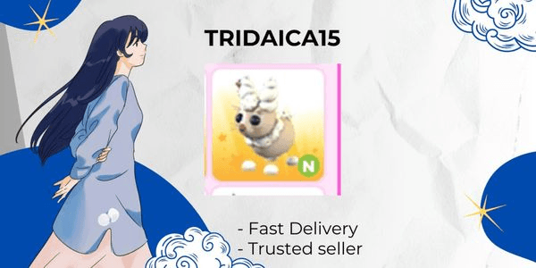 Gambar Product Eggnog Hare Neon - Adopt Me