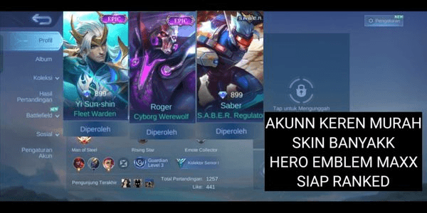 Gambar Product #4 AKUN KEREN MURAHH