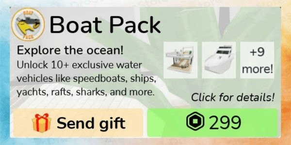 Gambar Product Boat Pack