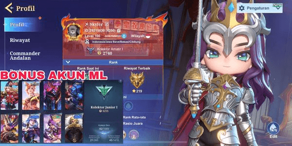 Gambar Product Cheap mcgg account | many commanders | ready to play & team up | 100% safe and guaranteed trustworthy