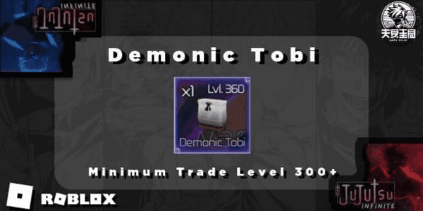 Gambar Product Demonic Tobi | Jujutsu Infinite