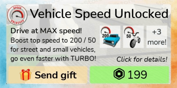 Gambar Product Vehicle Speed Unlocked
