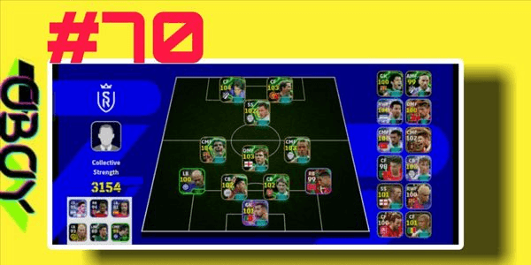 Gambar Product Akun efotball strength 3000+