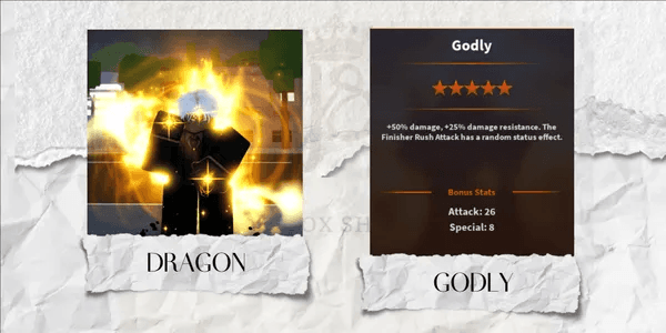 Godly Dragon | Mythic Trait - A Universal Time (AUT)
