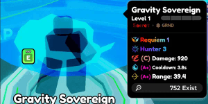 Gravity Sovereign Trait Requiem